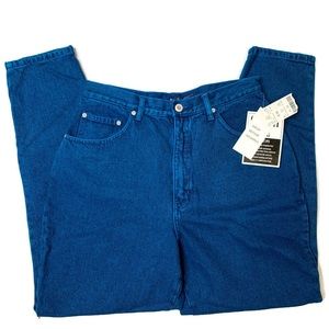 NWT vtg high rise blue/teal dyed LA blues jeans